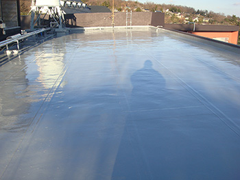 欠損箇所シート防水工事・防水塗装工事3