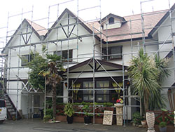 屋根板金工事・外壁塗装工事1