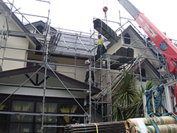 屋根板金工事・外壁塗装工事2