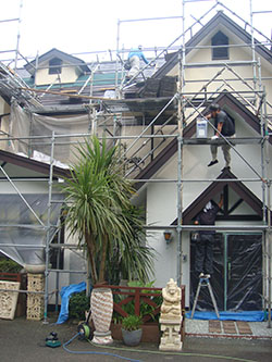 屋根板金工事・外壁塗装工事5